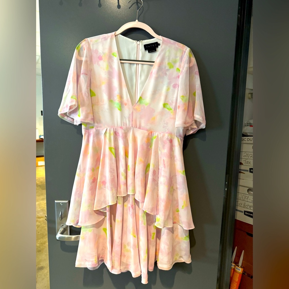 Pink with florals